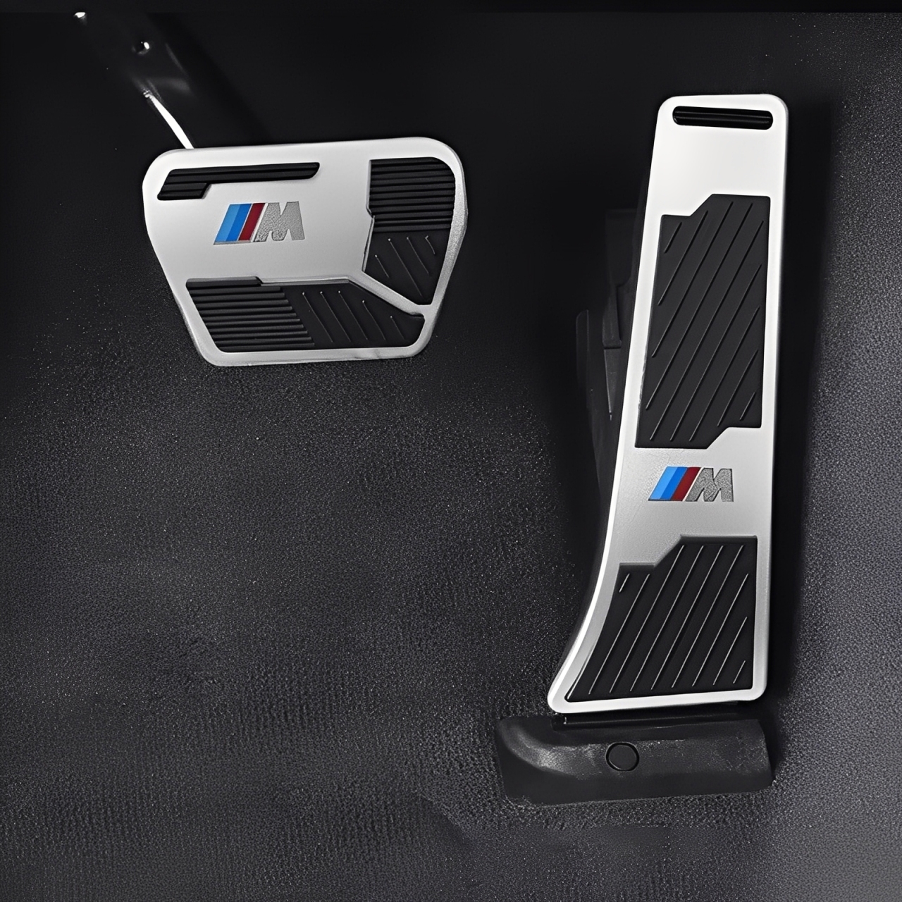 Asign Universal Aluminum Alloy Accelerator & Brake Pedal Covers