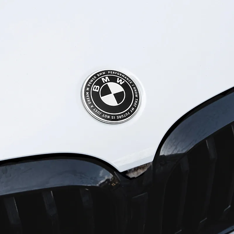 Asign Black & White 50th Anniversary Emblem Set For BMW X Series