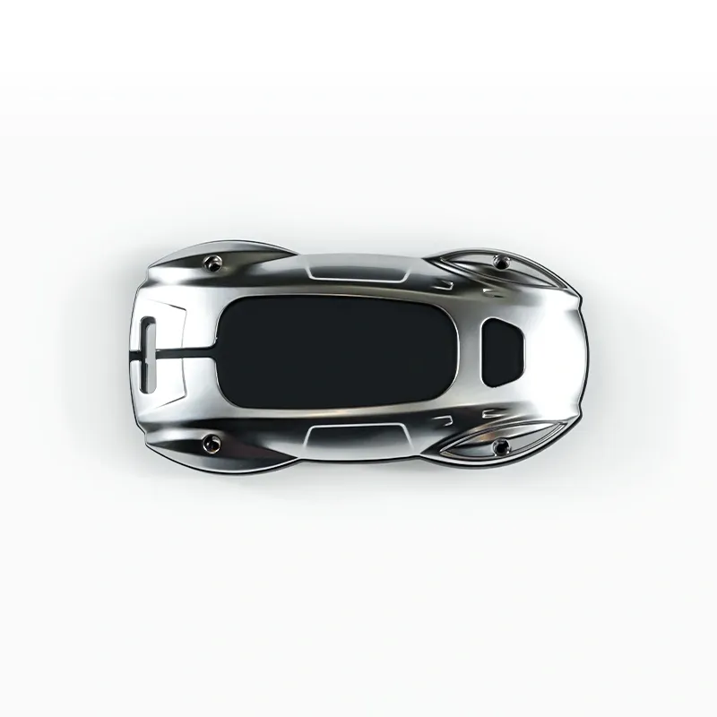 Asign Audi Sports-Car Styling Metal Key Cover - Scratch proof Alloy Protective Shell Key Fobs