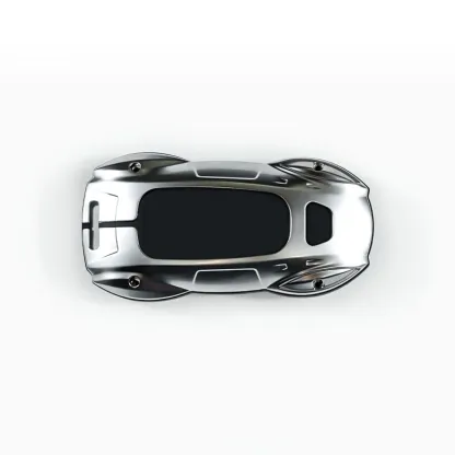 Asign Audi Sports-Car Styling Metal Key Cover - Scratch proof Alloy Protective Shell Key Fobs