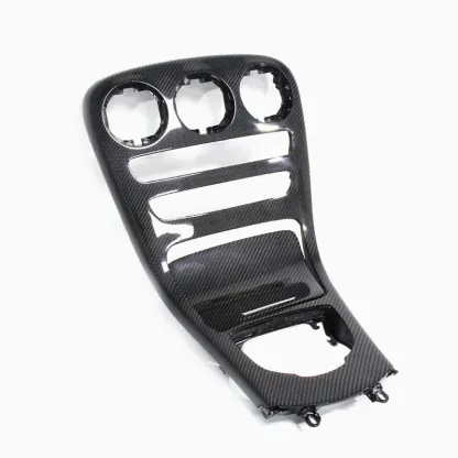 Asign Genuine Carbon Fiber Replacement Dashboard Console Trim for Mercedes-Benz C-Class W205 & AMG C43 C63 (2014-2021)