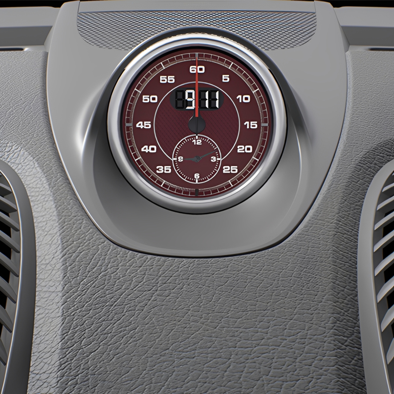 Asign Dashboard Stopwatch Cover for Porsche 718 (2016–2022)