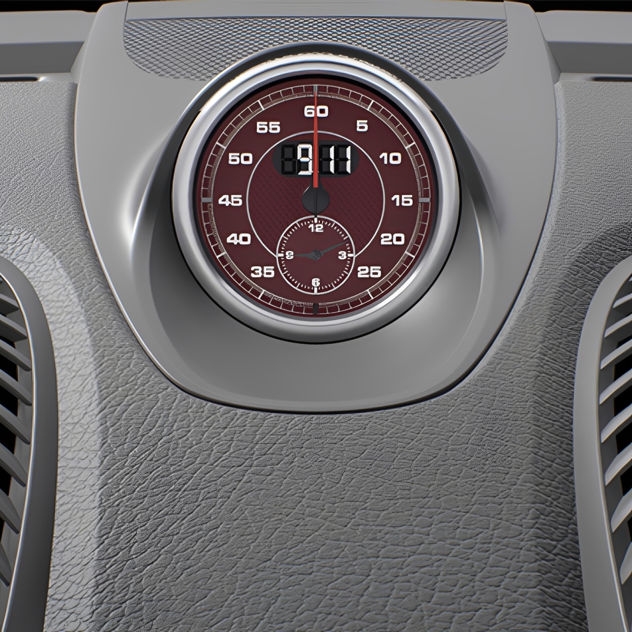 Asign Dashboard Stopwatch Cover for Porsche 718 (2016–2022)