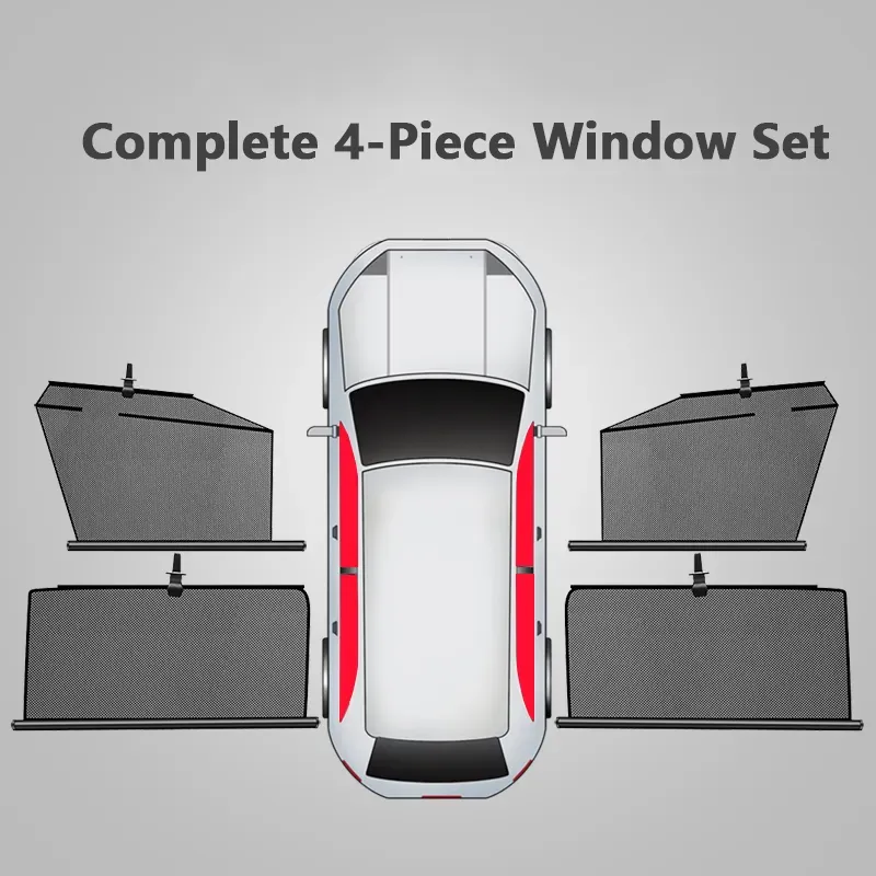 Asign Retractable Car Window Sunshade For Mercedes-Benz C-Class/E-Class/S-Class/A-Class/GLA/GLC/GLE/GLS/EQB/EQC