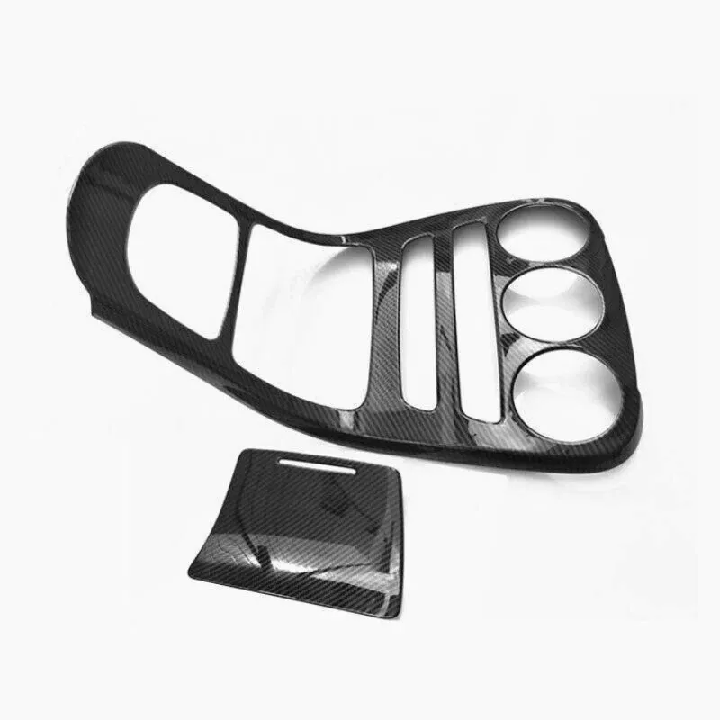 Asign Genuine Carbon Fiber Replacement Dashboard Console Trim for Mercedes-Benz C-Class W205 & AMG C43 C63 (2014-2021)