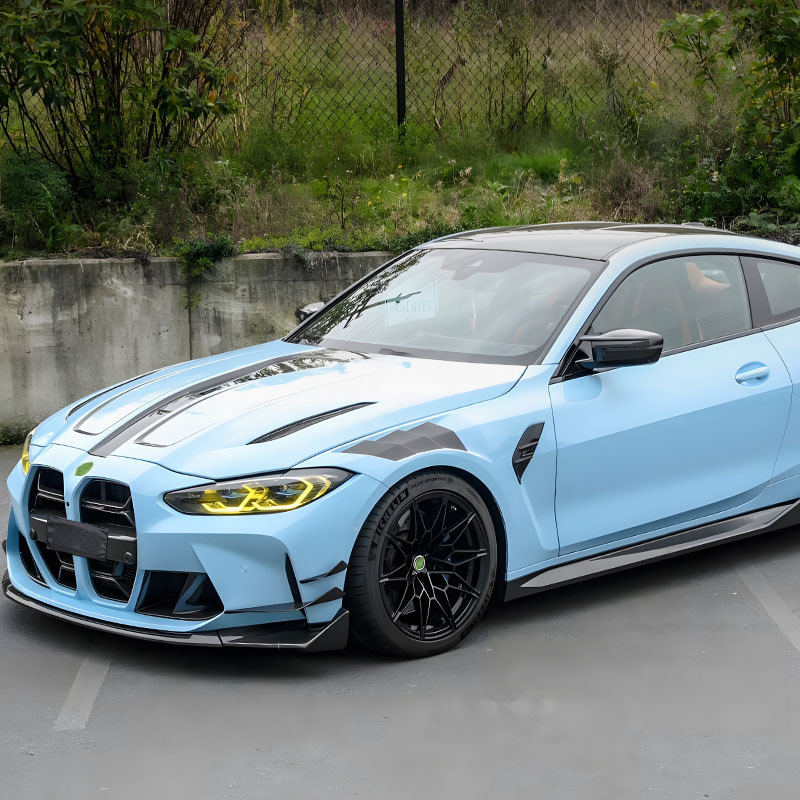 Asign Carbon Fiber Pattern or Gloss Black Body Kit For G80/G82 2020-2025 BMW M3/M4