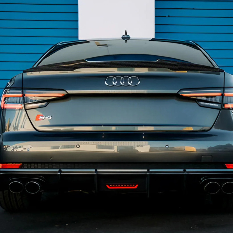 Asign High Kick Style Rear Spoiler – Compatible with Audi A4 / S4