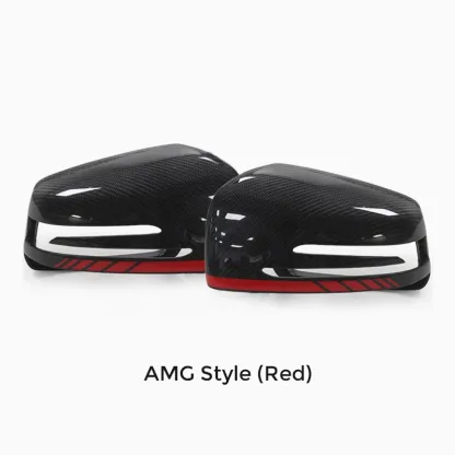 Asign Carbon Fiber Replacement Rearview Mirror Covers for Mercedes-Benz GLA / CLS