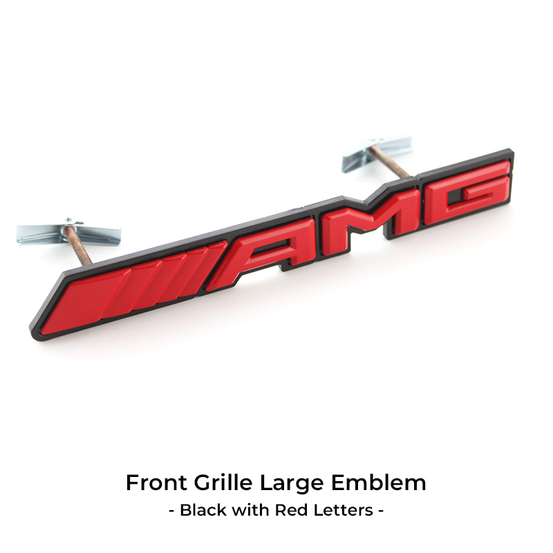 Asign AMG Front Grille Emblem Badge for Mercedes-Benz A/C/E-Class