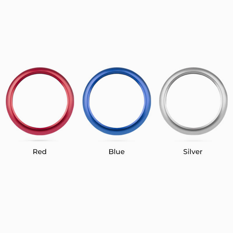 Asign Aluminum Alloy Sport Chrono Stopwatch Trim Ring for Porsche