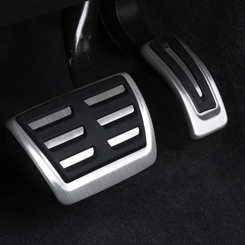Asign Replacement Stainless Steel Pedal Covers for Porsche Cayenne / Macan / Panamera / 718 / 911