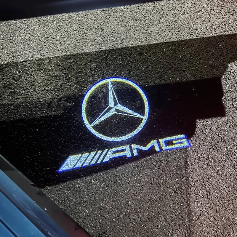 Asign Door Logo Puddle Lights for Mercedes-Benz