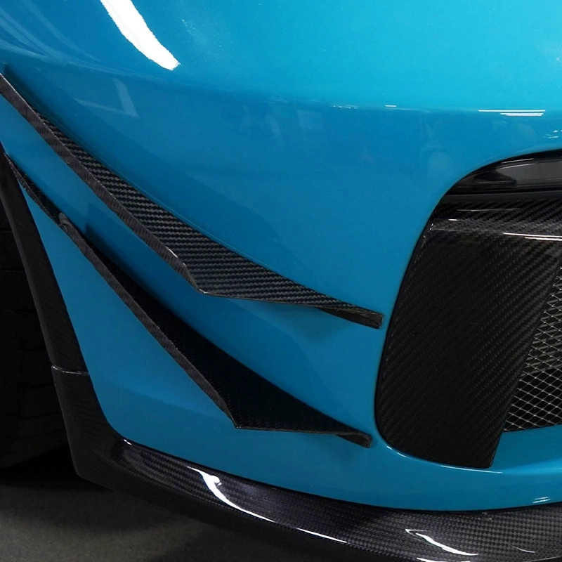 Asign Dry Carbon Fiber Front Bumper Canards for Porsche 911/991.2 GT3