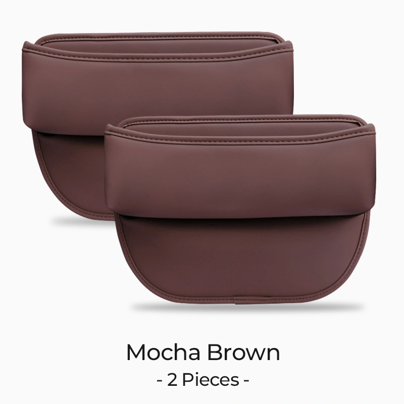 Asign Seat Gap Organizer – Genuine Leather, Custom Fit for BMW