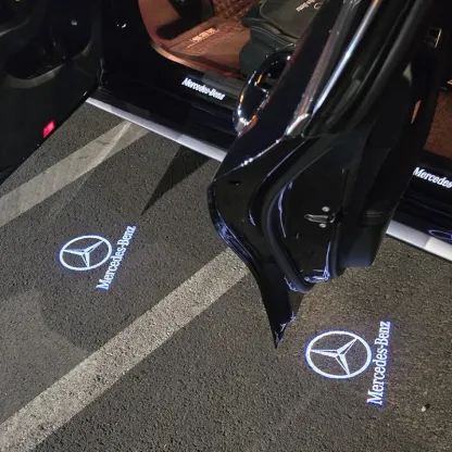 Asign Door Logo Puddle Lights for Mercedes-Benz
