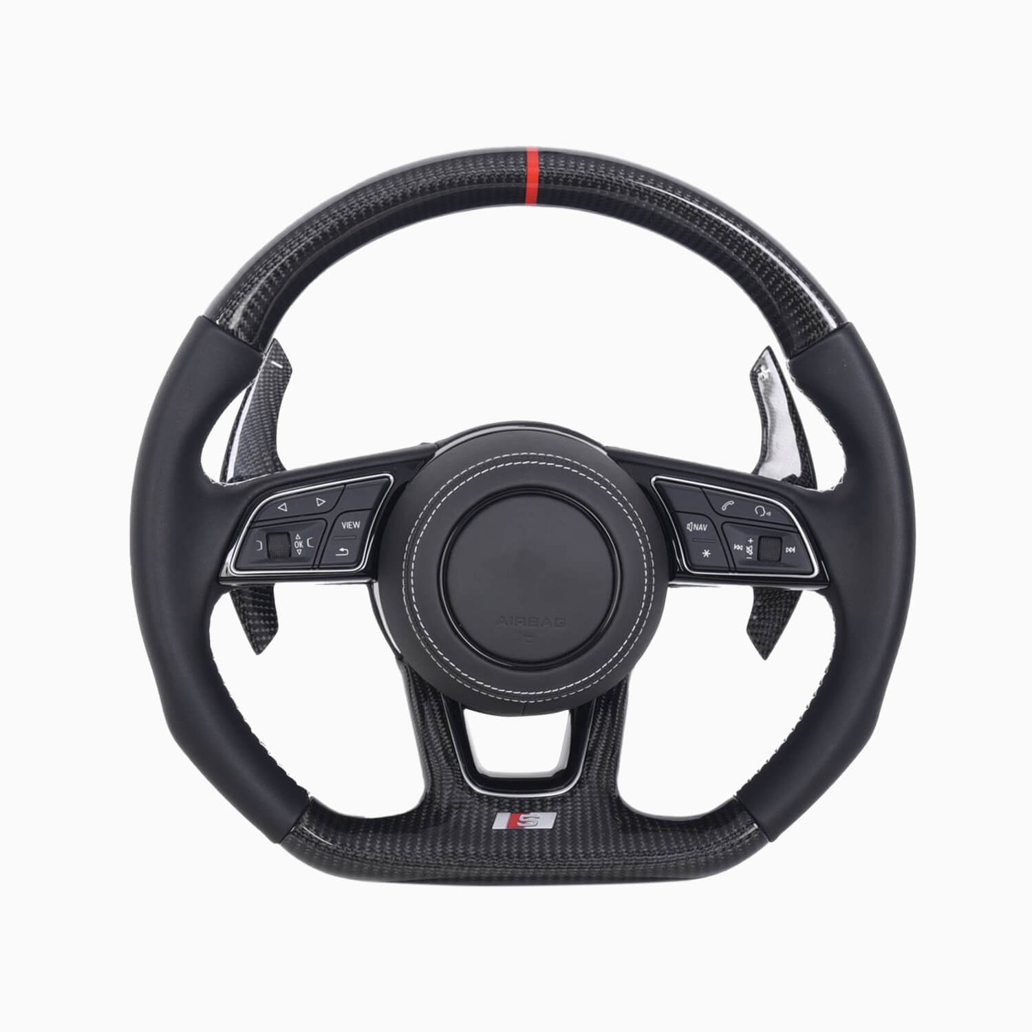 Asigncar Custom Steering Wheel Upgrade For B9/B9.5 2016-2024 Audi A4/A5/S4/S5/RS4/RS5