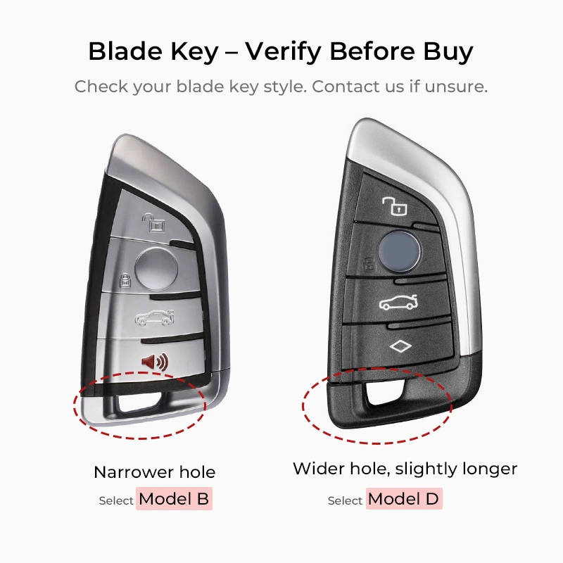 Asign Carbon Fiber Car Key Fob Cover Shell Case For BMW Keys