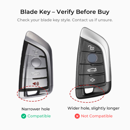 Asign BMW Key Fob Cover TPU Material Black/White