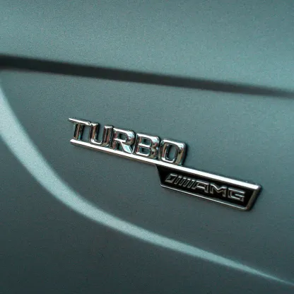 Asign Gloss Fender Side Badge Trim For Mercedes A/B/C/E Class