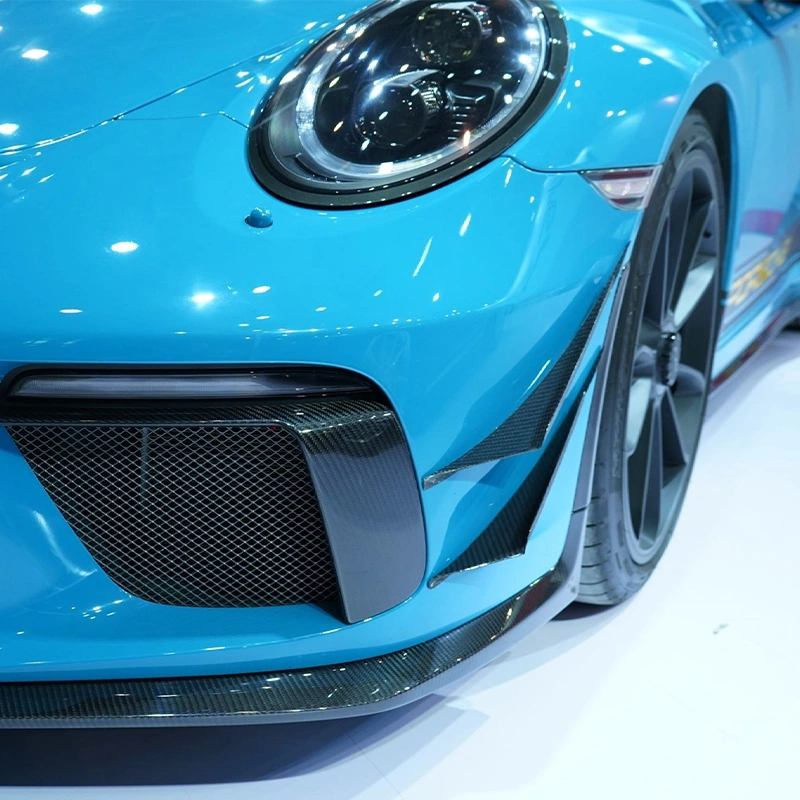 Asign Dry Carbon Fiber Front Bumper Canards for Porsche 911/991.2 GT3
