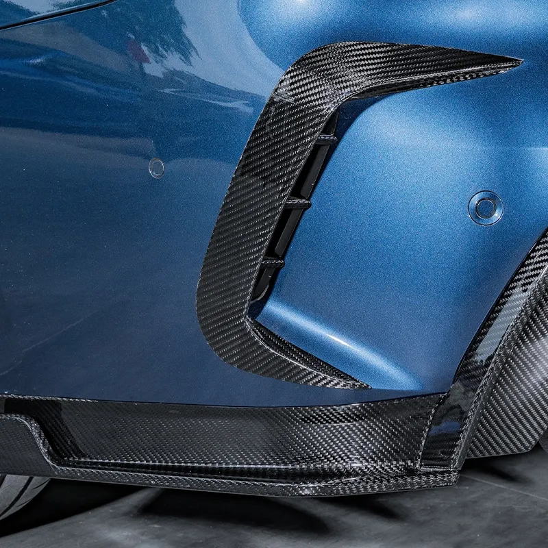 Asign Dry Carbon Fiber Rear Bumper Frames for BMW 4 Series G22 G23 (M-Sport) 430i M440i 2020-ON