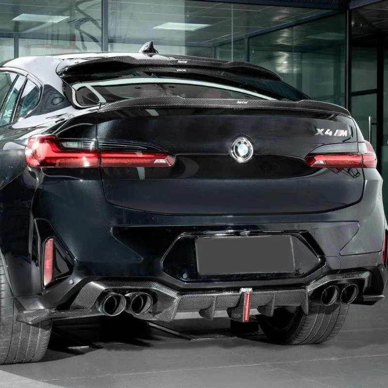 Asign Dry Carbon Fiber Rear Spoiler Kit (Roof + Trunk) for BMW X4 / X4M (G02 / F98) 2019-ON