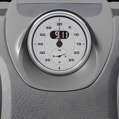 Asign Dashboard Stopwatch Cover for Porsche 718 (2016–2022)