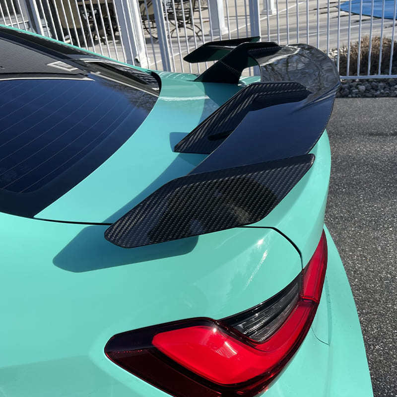 Asign MP Style Real Carbon Fiber Rear Vertical Spoiler For BMW M3 G80/M4 G82