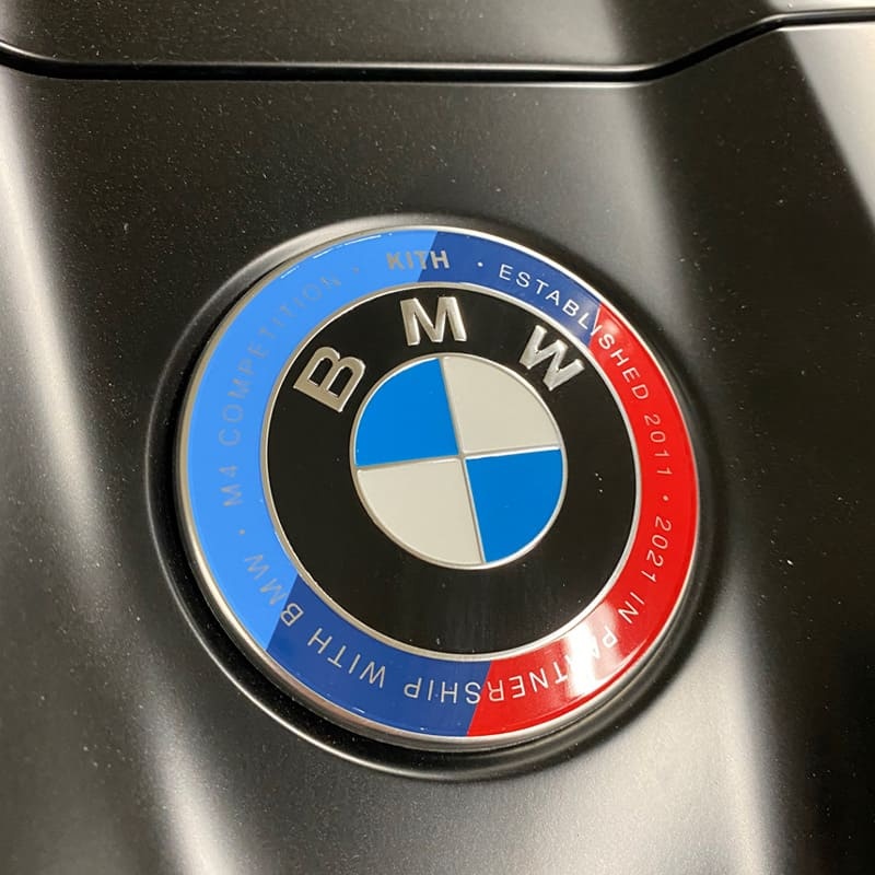 Asign BMW Blue & Red 50th Anniversary Emblem For BMW X Series