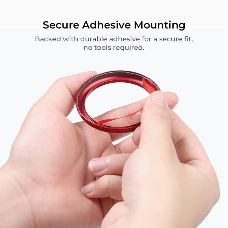 Asign Aluminum Alloy Sport Chrono Stopwatch Trim Ring for Porsche