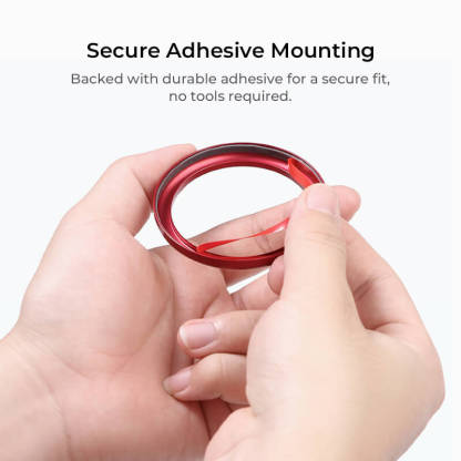 Asign Aluminum Alloy Sport Chrono Stopwatch Trim Ring for Porsche