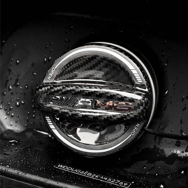 Asign AMG Carbon Fiber Gas Cap Cover for Mercedes-Benz – Fuel Tank Protector Trim