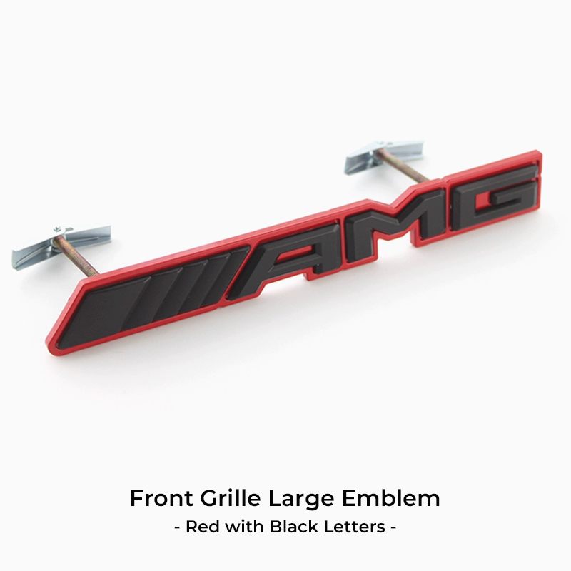 Asign AMG Front Grille Emblem Badge for Mercedes-Benz A/C/E-Class