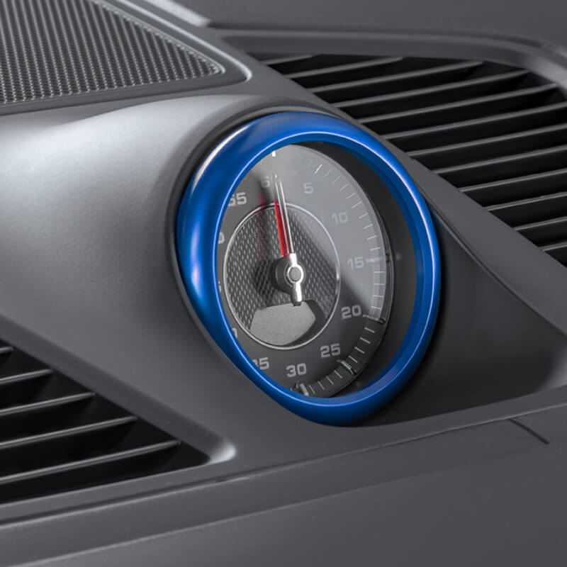 Asign Aluminum Alloy Sport Chrono Stopwatch Trim Ring for Porsche