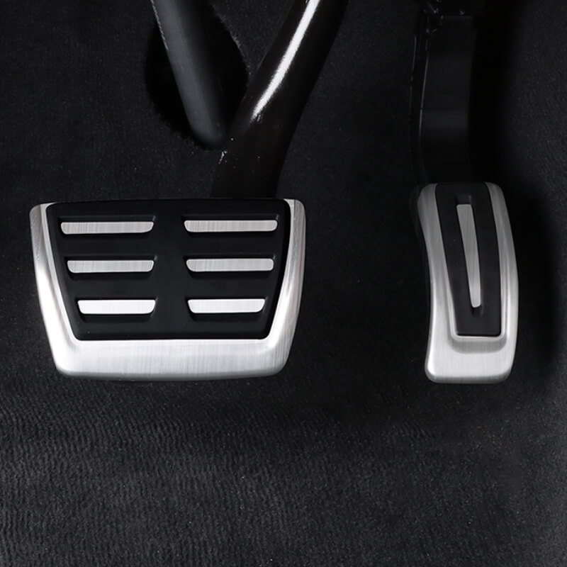 Asign Replacement Stainless Steel Pedal Covers for Porsche Cayenne / Macan / Panamera / 718 / 911