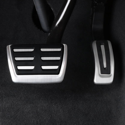 Asign Replacement Stainless Steel Pedal Covers for Porsche Cayenne / Macan / Panamera / 718 / 911