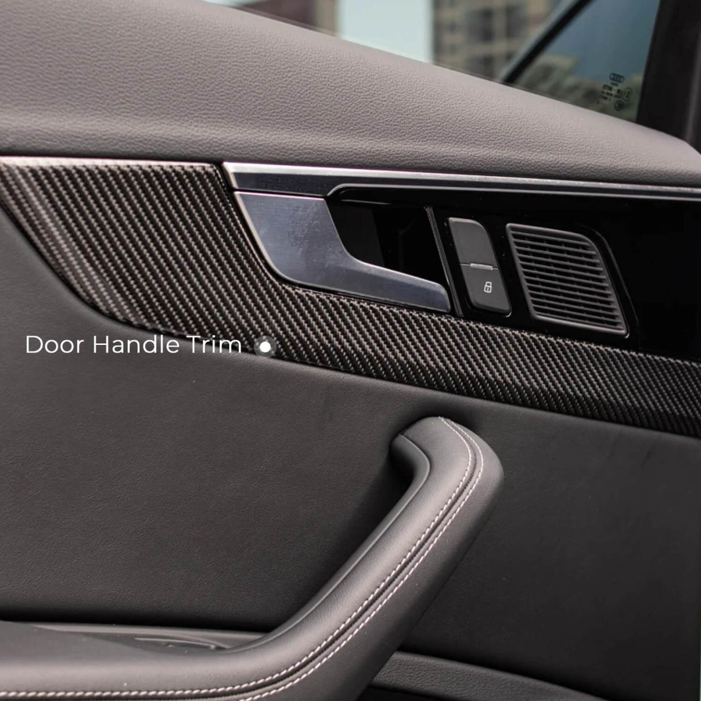 Asign Carbon Fiber Interior Trim Set – 7-Piece Kit, Fits 2020-2024 A4/S4/A5/S5