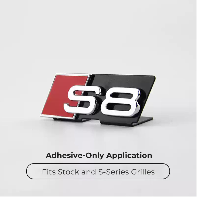 Asign Audi Grille Emblem - Fits Both Honeycomb & OEM Grilles