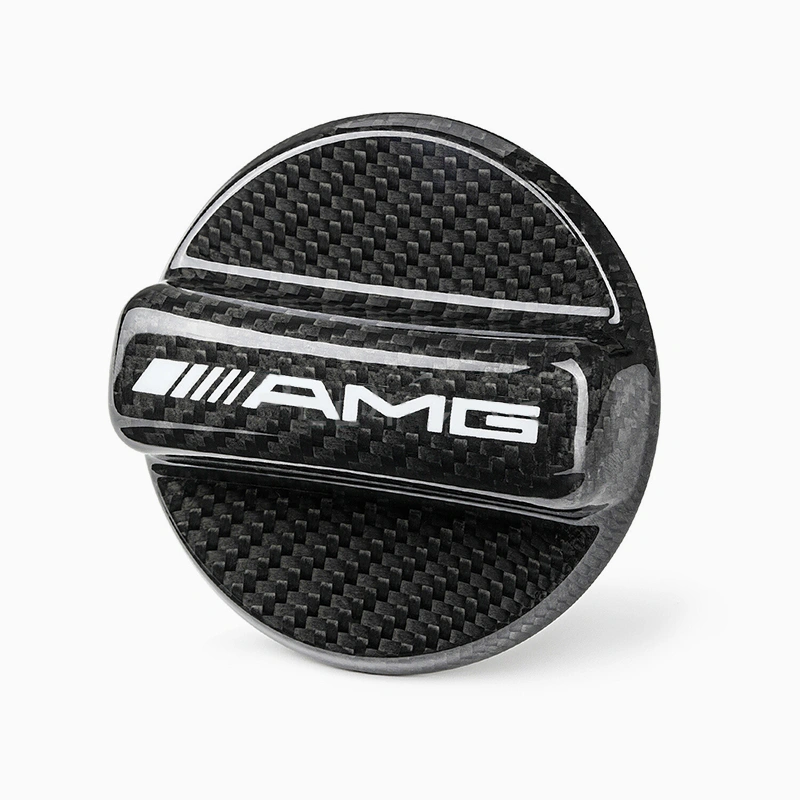 Asign AMG Carbon Fiber Gas Cap Cover for Mercedes-Benz – Fuel Tank Protector Trim