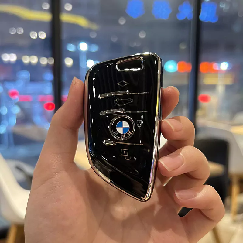 Asign BMW Key Fob Cover TPU Material Black/White