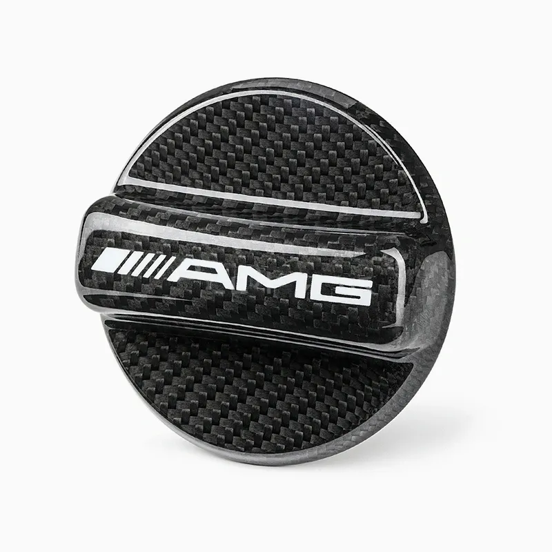Asign AMG Carbon Fiber Gas Cap Cover for Mercedes-Benz – Fuel Tank Protector Trim