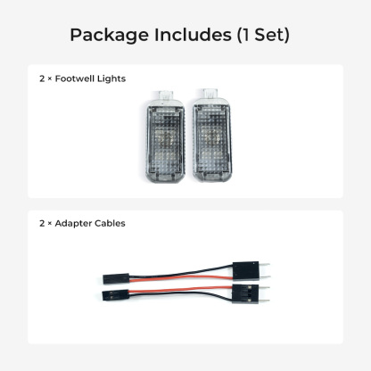 Asign Audi Interior LED Footwell Ambient Lights