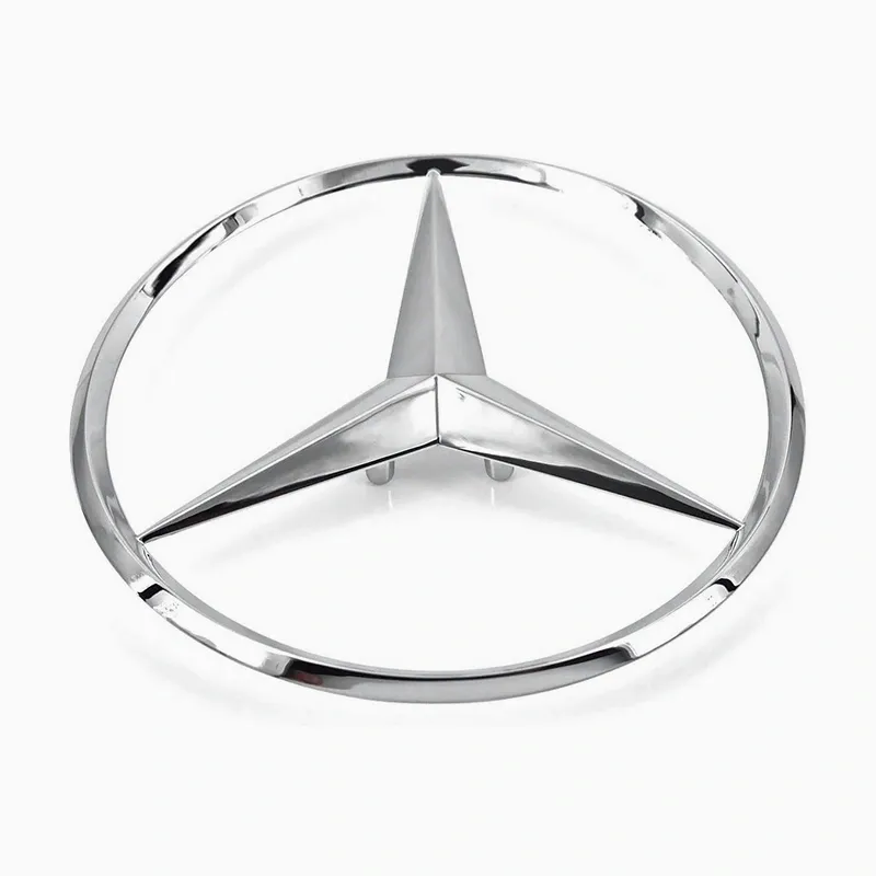 Asign Blackout Emblem for Mercedes-Benz – Front Grille & Trunk Badge