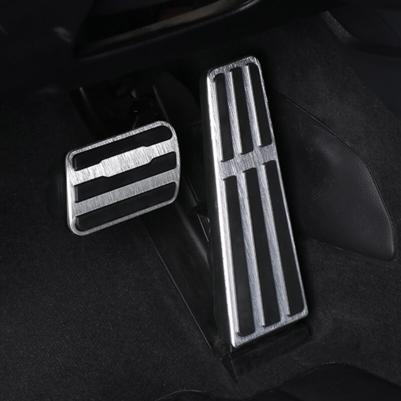 Asign Replacement Stainless Steel Pedal Covers for Porsche Cayenne / Macan / Panamera / 718 / 911