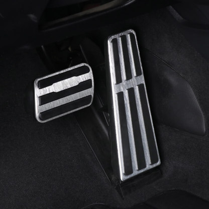 Asign Replacement Stainless Steel Pedal Covers for Porsche Cayenne / Macan / Panamera / 718 / 911