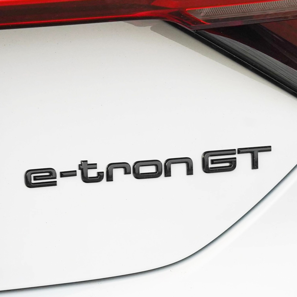 Asign Blackout Rear Emblem Replacement Black Audi Lettering Badge For All Audi Models - A4 A5 S4 S5 Q3 Q5 Q7 RS7