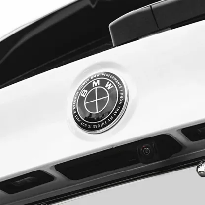 Asign Full Black 50th Anniversary Emblem Set For BMW 1/2/3/4/5/6/7/8 Series