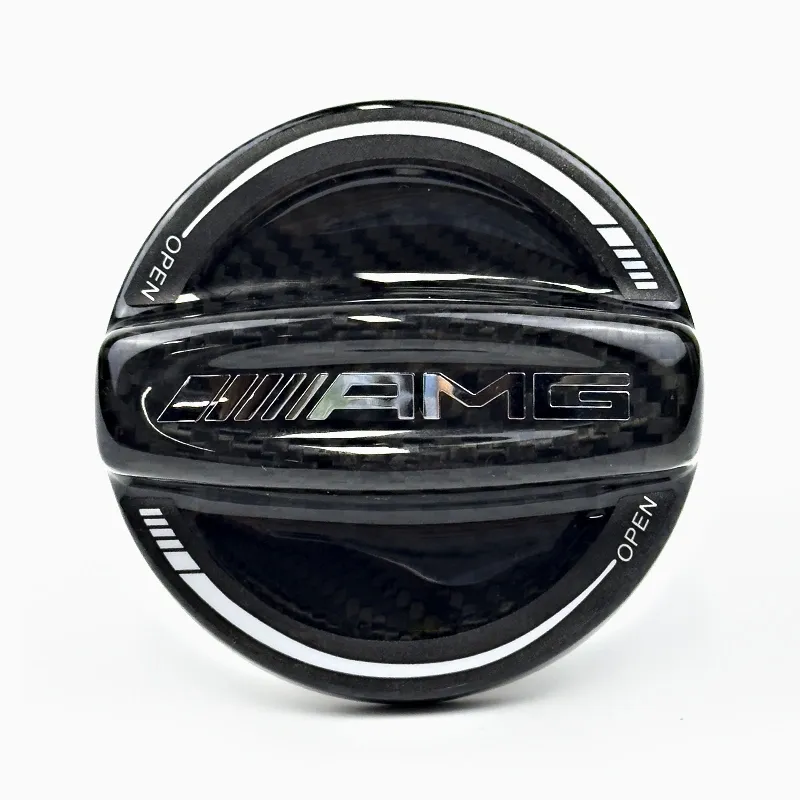 Asign AMG Carbon Fiber Gas Cap Cover for Mercedes-Benz – Fuel Tank Protector Trim