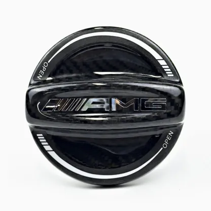 Asign AMG Carbon Fiber Gas Cap Cover for Mercedes-Benz – Fuel Tank Protector Trim