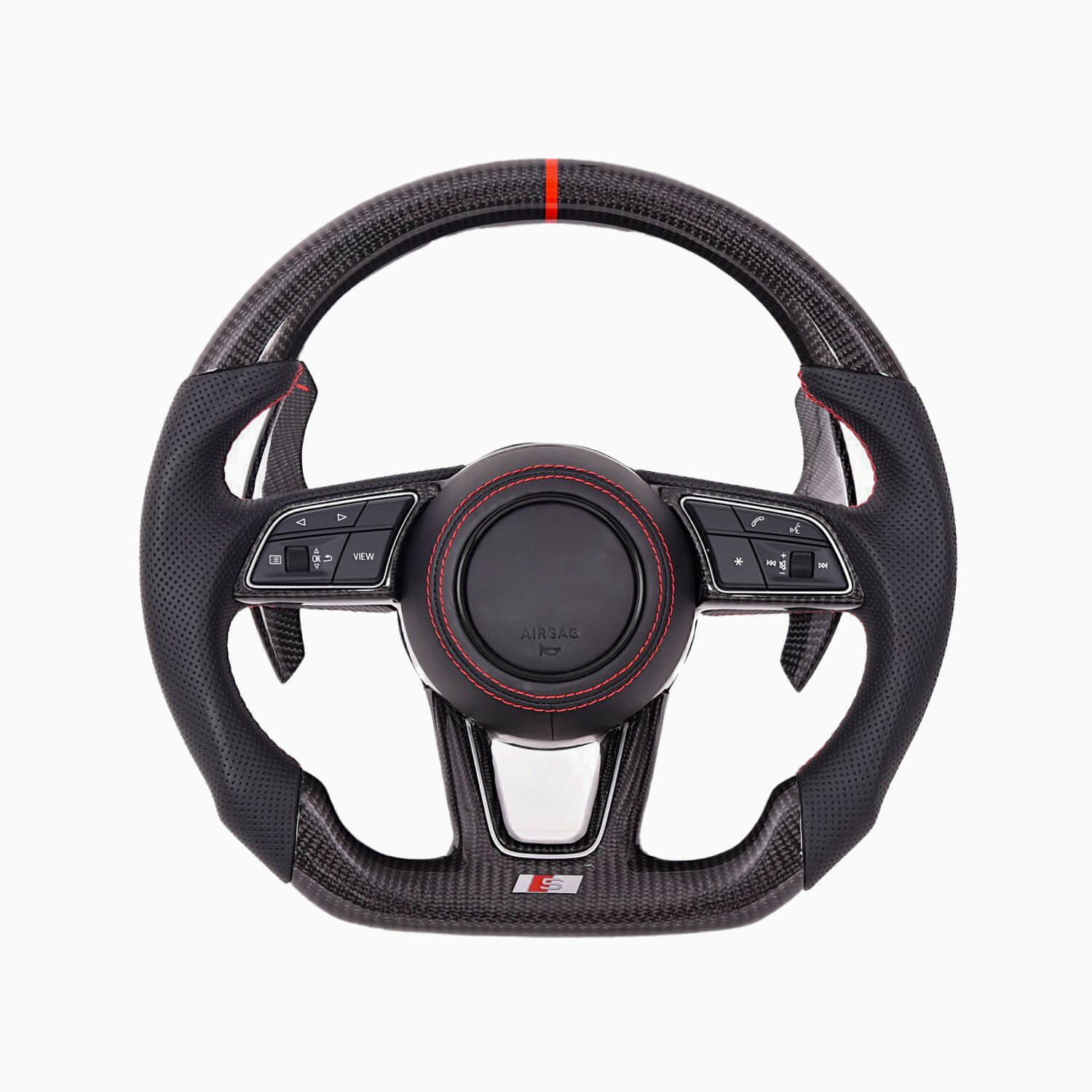 Asigncar Custom Steering Wheel Upgrade For C9 2019-2024 Audi A6/A7/S6/S7/RS6/RS7